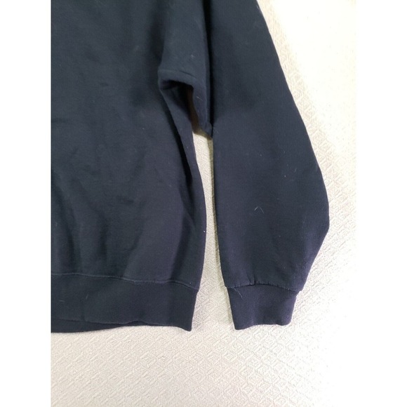 Wall Street Bull Hoodie Men Medium Black Stock Market New‎ York Print Pullover - Picture 10 of 10